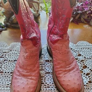 Pink Lucchesee Boots 7.5